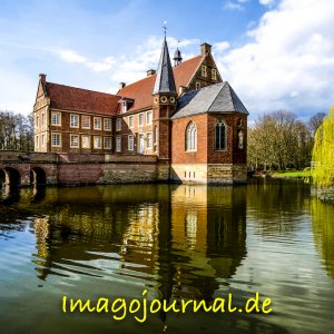 Burg Hülshoff, nachmittags